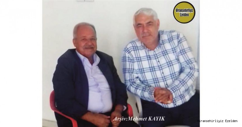 Hemşehrimiz Viranşehir’de Kebapçılık Sektöründe Yıllarca Esnaflık yapmış, Mehmet Şavlı ve Suphi Topkan