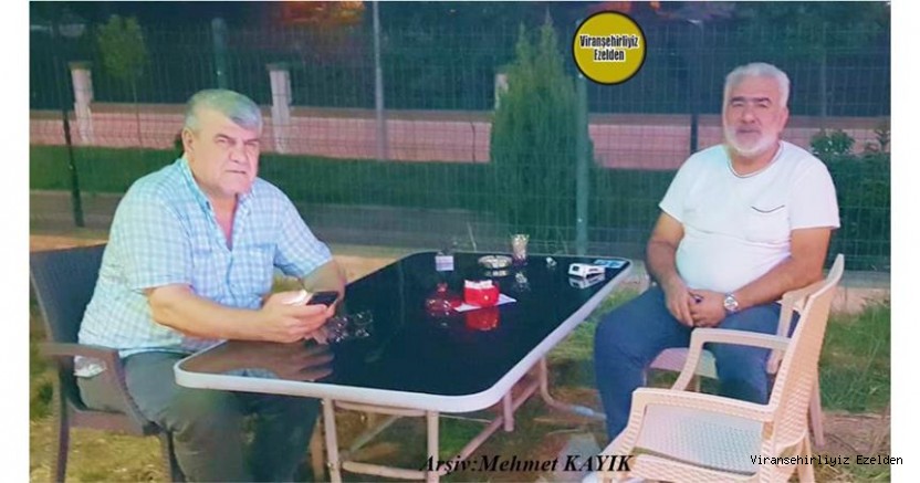 Hemşehrimiz Viranşehir’de Lokanta Sektöründe Yıllarca Esnaflık yapmış, Cuma Çelikten ve Arkadaşı Eyyüp Sağır