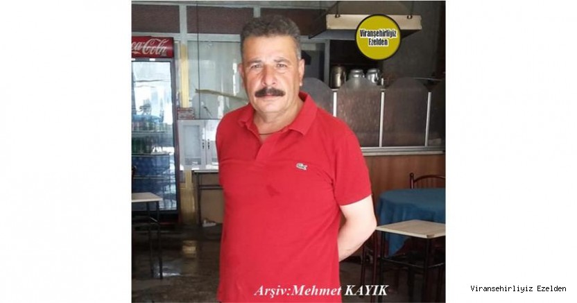 Hemşehrimiz Viranşehir’de Lokanta Sektöründe Yıllarca Esnaflık yapmış, Seydo Usta olarak tanınan, Seydo İnal