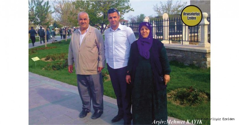 Hemşehrimiz Viranşehir’de Mahmudê Keko olarak tanınan, Sevilen İyi İnsan Mahmut Üzer oğlu Mehmet Üzer ve Eşi Münevver Üzer