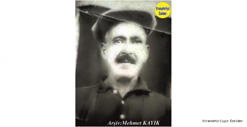 Hemşehrimiz Viranşehir’de Mehmeşaye Hedo olarak tanınan, Sevilen İnsan Merhum Mehmetşah İnanç