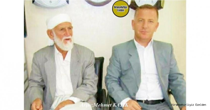 Hemşehrimiz Viranşehir’de Meleyê Sor olarak tanınan, Sevilen Din Görevlisi Abduzlaziz Çalışkan ve Oğlu Abdullah Çalışkan