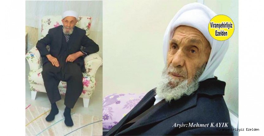 Hemşehrimiz Viranşehir’de Melle Hüseyin olarak tanınan Değerli İyi İnsan Hüseyin Göktaş