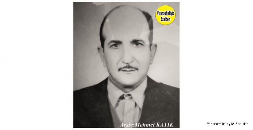 Hemşehrimiz Viranşehir’de Mustafa Mırcan olarak tanınan, Sevilen İnsan Merhum Mustafa Moğul