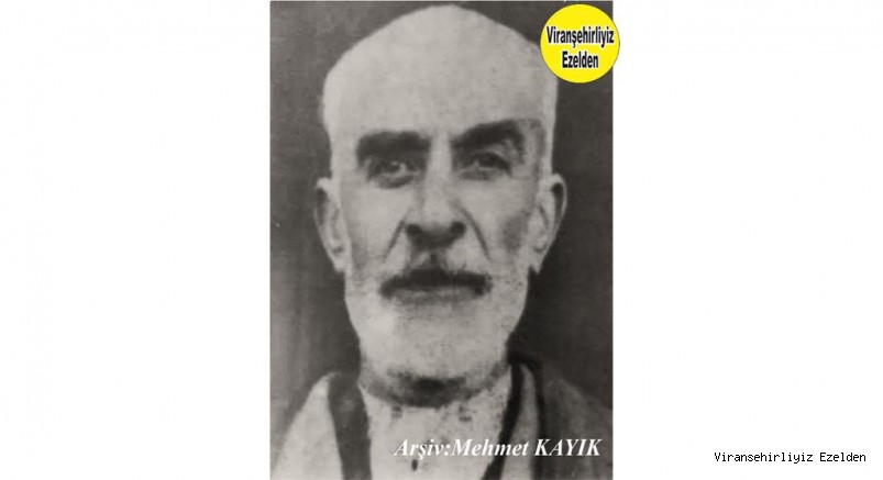 Hemşehrimiz Viranşehir’de Neccar Salih olarak tanınan, Sevilen İnsan Merhum Salih Tiryaki