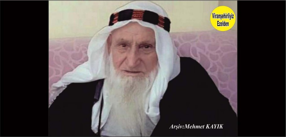 Hemşehrimiz Viranşehir’de Şefikê Mellê olarak tanınan, Sevilen İnsan Merhum Hacı Şefik Yıldırım
