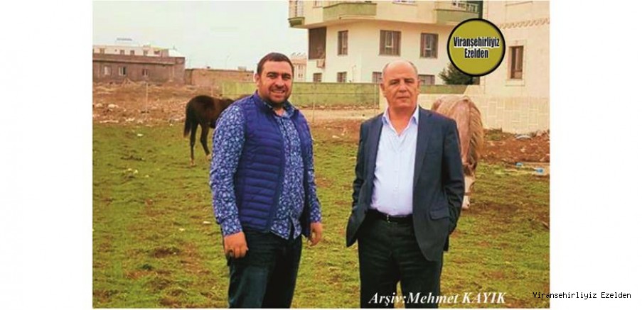 Hemşehrimiz Viranşehir’de Sevilen değerlerimizden olan, Ali Yüksel ve Yeğeni Abdurrezzak Yüksel(Apo Yüksel)