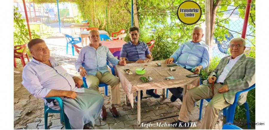 Hemşehrimiz Viranşehir’de Sevilen Değerlerimizden olan, İhsan Aydoğan, Ali Yüksel, Halit Karatepe, Mehmet Seyrek ve Berso Oyur