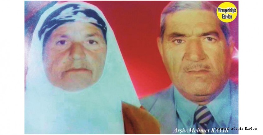 Hemşehrimiz Viranşehir’de Sevilen Değerlerimizden olan, Merhum Abdulkadir Yargül ve Eşi Ferse Yargül