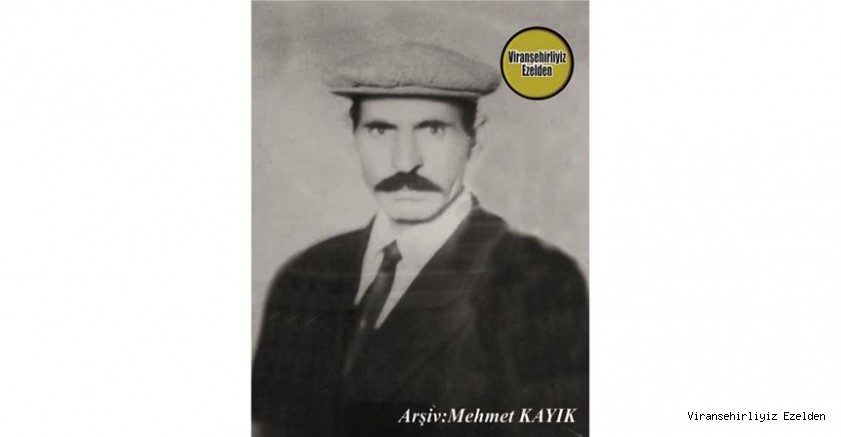 Hemşehrimiz Viranşehir’de Sevilen Değerlerimizden olan, Merhum Kemal Ördek