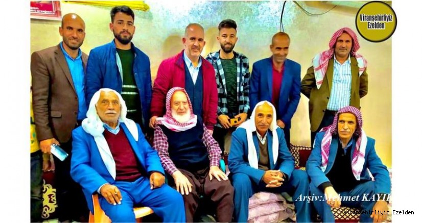 Hemşehrimiz Viranşehir’de Sevilen Sayılan Değerlerimizden Hacı Süleyman Kuyu, Oğlu Abdullah Kuyu ve Akrabaları