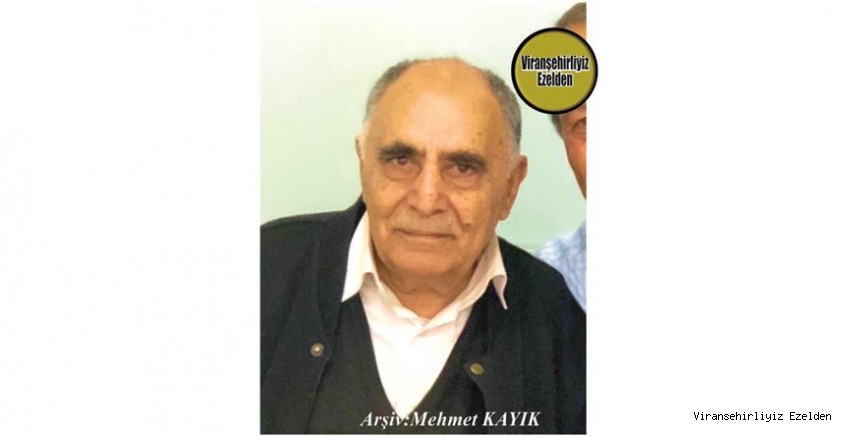 Hemşehrimiz Viranşehir’de Sinê Hacı Âlô olarak tanınan Merhum Sinan Özdakak