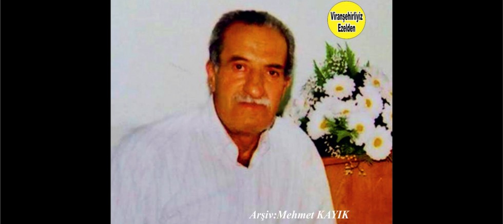 Hemşehrimiz Viranşehir’de Sünnetçi Hamza Olarak tanınan, Merhum Hamza Yatıcı