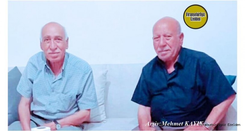 Hemşehrimiz Viranşehir’de Tedaş Kurumunda Yıllarca Görev yapmış, Hacı Diken ve Kardeşi Mustafa Diken