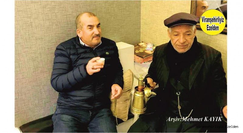 Hemşehrimiz Viranşehir’de Ünlü Mırracı Karadayı olarak tanınan Ahmet Barik ve Hüseyin Bilici