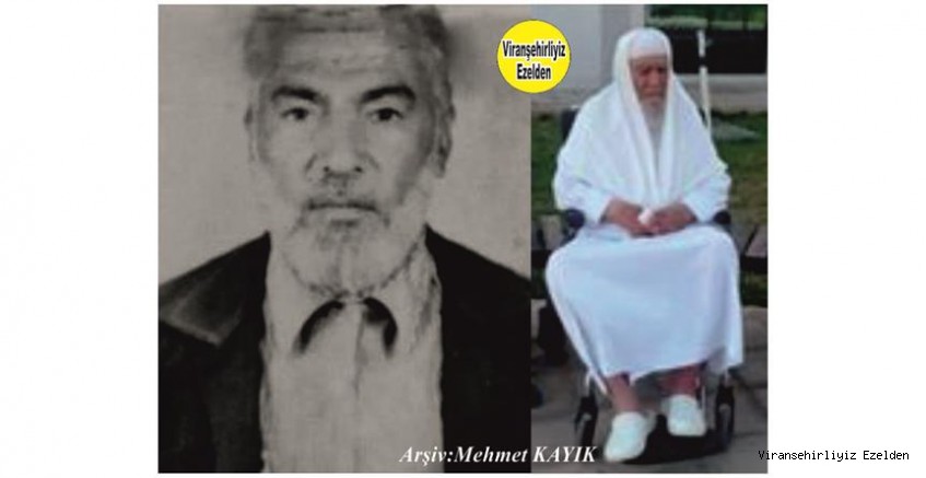 Hemşehrimiz Viranşehir’de Vefat etmiş, Melle Mahmut olarak tanınan, Sevilen İnsan Merhum Hacı Mahmut Gündüz