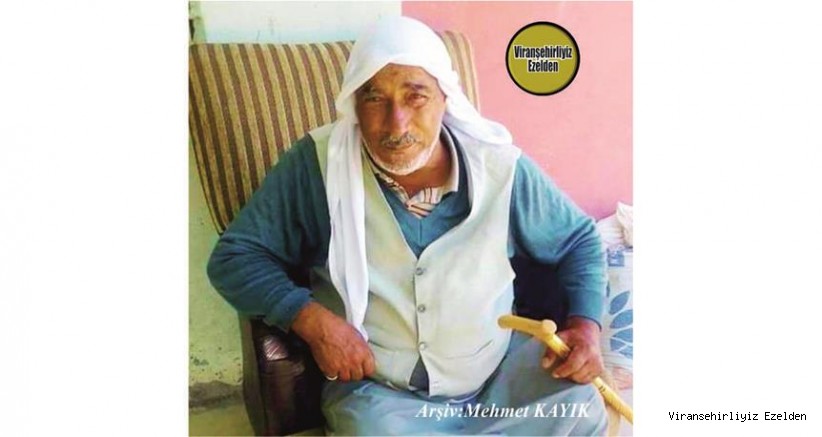 Hemşehrimiz Viranşehir’de Vefat etmiş, Merhum  İbrahim Çalduz (Berho Êl Helle)