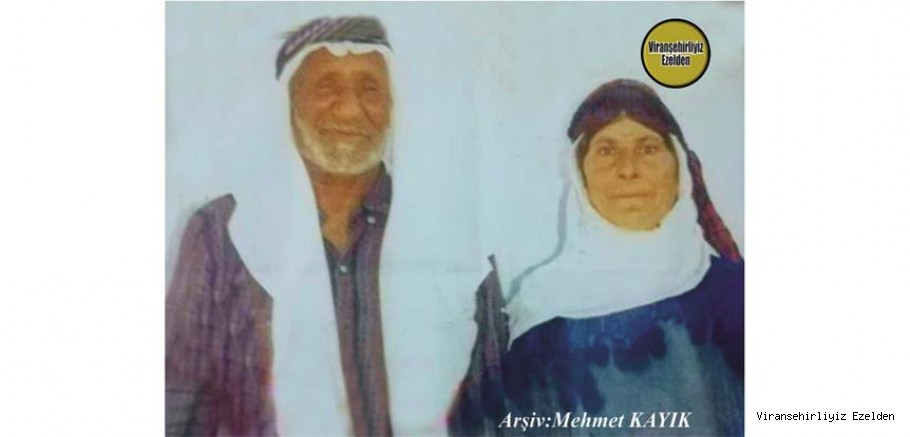 Hemşehrimiz Viranşehir’de Vefat etmiş, Merhum Mustafa Akıl ve Hacer Akıl