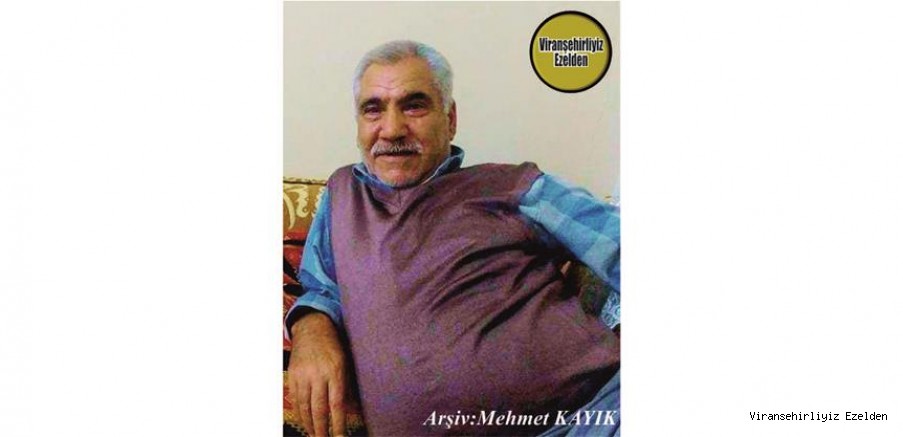 Hemşehrimiz Viranşehir’de Vefat etmiş, Şeyh olarak tanınan, Sevilen İnsan Merhum Mustafa Aslan