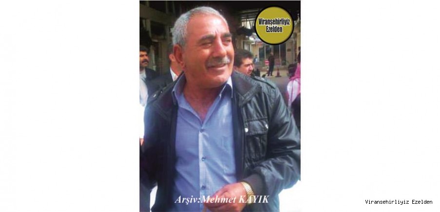 Hemşehrimiz Viranşehir’de Yakın zamanda Vefat etmiş, Dayı Ahmet olarak tanınan, Sevilen İnsan Merhum Ahmet Diken