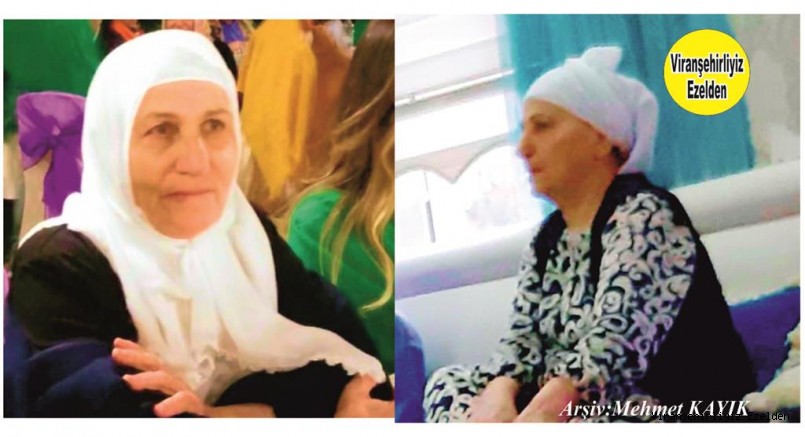 Hemşehrimiz Viranşehir’de yakın zamanda Vefat etmiş, Değerli Annelerimizden olan Merhume Fatma Şenbayram