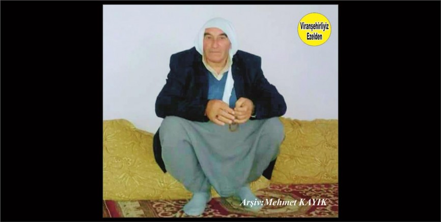 Hemşehrimiz Viranşehir’de yakın zamanda Vefat etmiş, Hacı Bedirxan olarak tanınan, Merhum Hacı Bedirhan Duygu