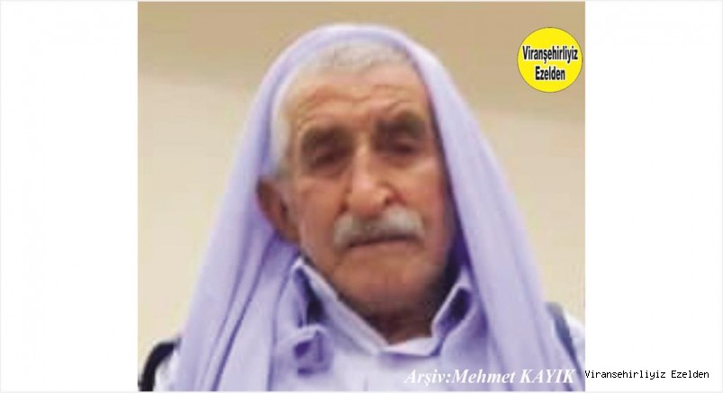 Hemşehrimiz Viranşehir’de Yakın Zamanda Vefat Etmiş, Merhum Hacı Cemil Delek