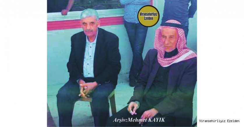Hemşehrimiz Viranşehir’de Yakın zamanda vefat etmiş, Merhum Hacı Mehmet Yüzücü ve Bedrettin Kutlu