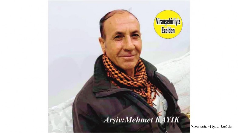 Hemşehrimiz Viranşehir’de Yakın Zamanda Vefat etmiş, Sevilen İnsan Merhum Mahmut Begen