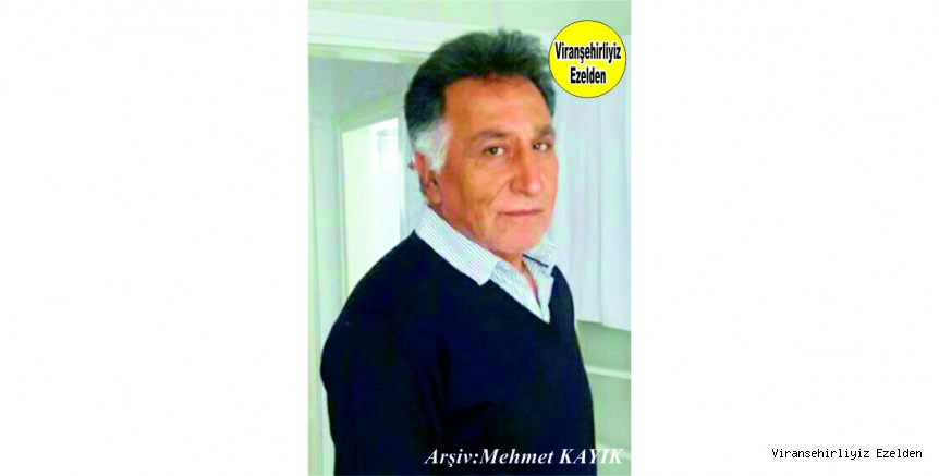  Hemşehrimiz Viranşehir’de Yıllarca Boya Ustalığı yapmış, şimdi aydın’da yaşayan Bahri Karaca