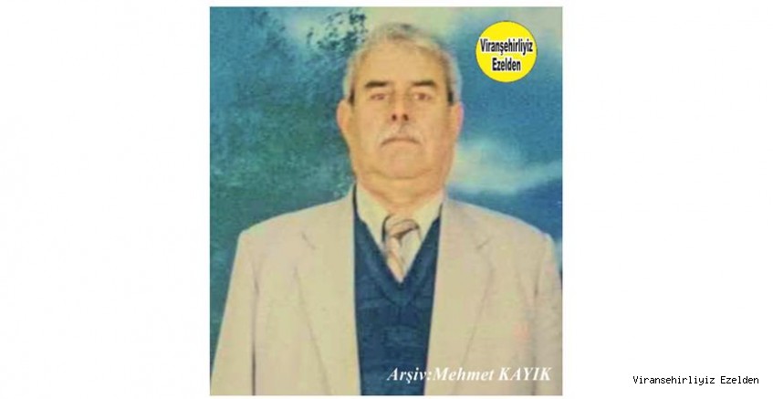 Hemşehrimiz Viranşehir’de Yıllarca Çiftçilik yapmış, Sevilen İnsan Merhum Hamis Sarmaca