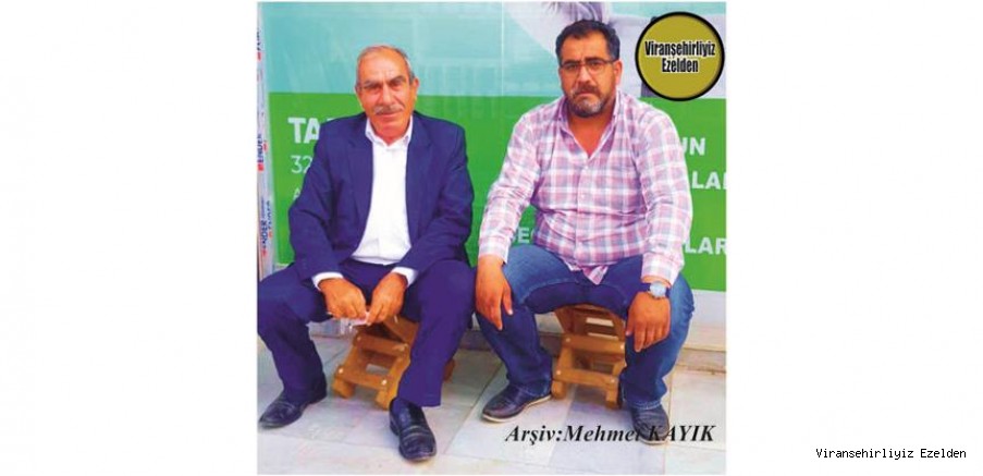 Hemşehrimiz Viranşehir’de Yıllarca Çiftçilik yapmış, Sevilen İyi İnsan Mehmet Ekinci ve Lokman Öztürk