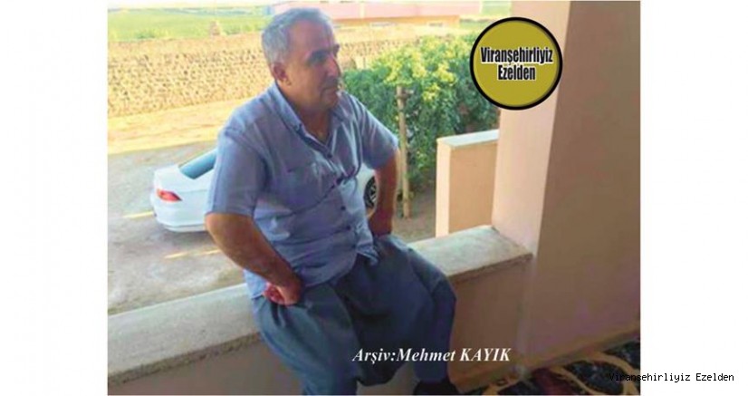 Hemşehrimiz Viranşehir’de Yıllarca Çiftçilik yapmış, Sevilen, Sayılan Beyefendi İyi İnsan Şerif Yıldırım