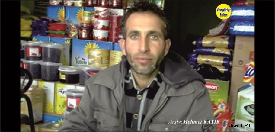 Hemşehrimiz Viranşehir’de Yıllarca Emeği ile Helal Kazanç yapmış, Sevilen İnsan Murat Kaduman