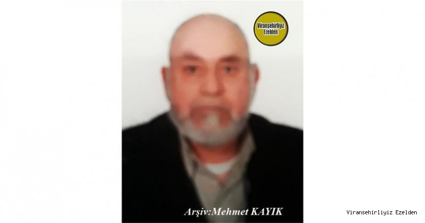 Hemşehrimiz Viranşehir’de Yıllarca Esnaf ve Sanatkarlık yapmış, Sevilen İnsan Güzel Merhum Mehmet Tan
