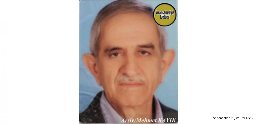 Hemşehrimiz Viranşehir’de Yıllarca Esnaflık yapmış, 02 Mayıs 2021 Günü Vefat etmiş, Sevilen İnsan Merhum Mehmet Şerif Dursun