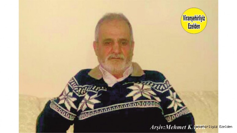 Hemşehrimiz Viranşehir’de Yıllarca Esnaflık yapmış, İbrahim Güner