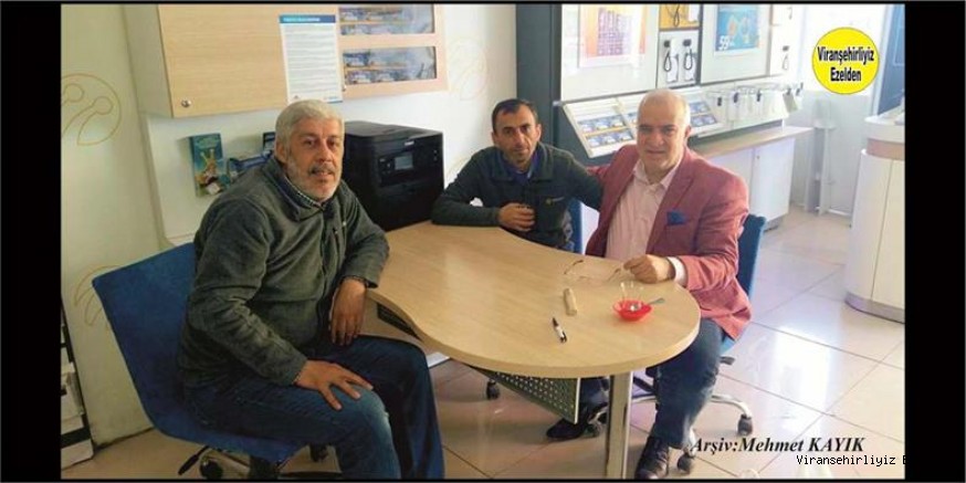 Hemşehrimiz Viranşehir’de Yıllarca Esnaflık Yapmış, Süleyman Oğuz, İlhan Yılnur ve Ali Gülseroğlu