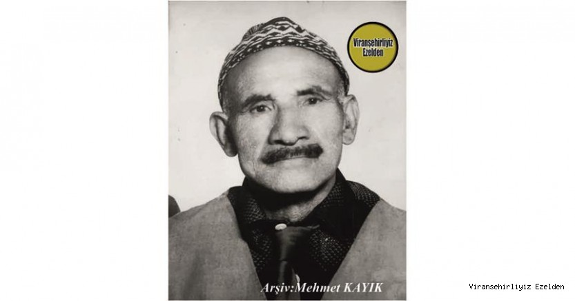 Hemşehrimiz Viranşehir’de Yıllarca Esnaflık yapmış, Tunç Ailesi Büyüğü Sevilen İnsan Merhum Mehmet Selim Tunç