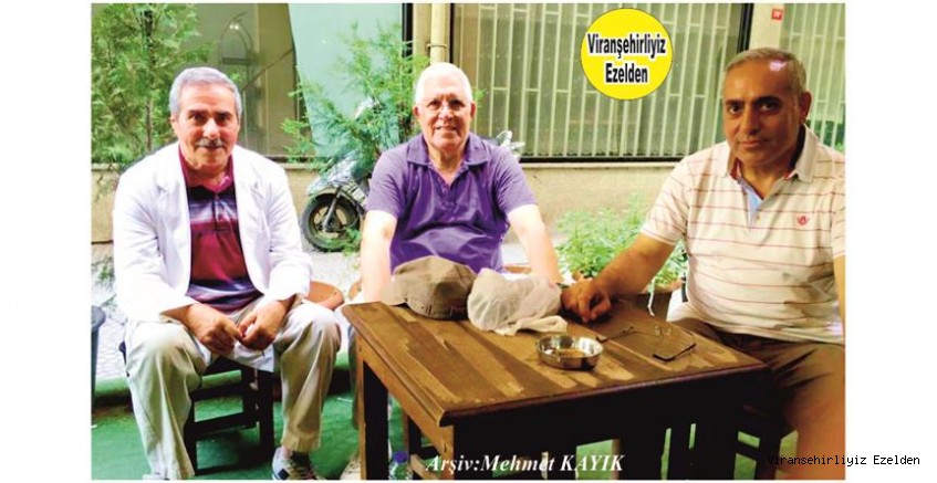 Hemşehrimiz Viranşehir’de Yıllarca Gazetecilik yapmış,Vahap Kılınç, Felek Taylan ve Rehan Kaya
