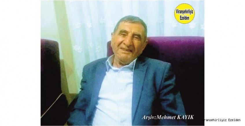 Hemşehrimiz Viranşehir’de Yıllarca Hem Çiftçilik, Hemde Esnaflık yapmış, Sevilen, İnsan Hacı Ekrem Erol
