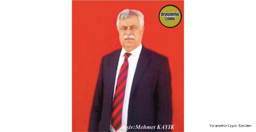 Hemşehrimiz Viranşehir’de Yıllarca İlçe Milli Eğitim Müdürlüğü yapmış, Sevilen, Sayılan İnsan Emekli Müdür Ömer Sağır