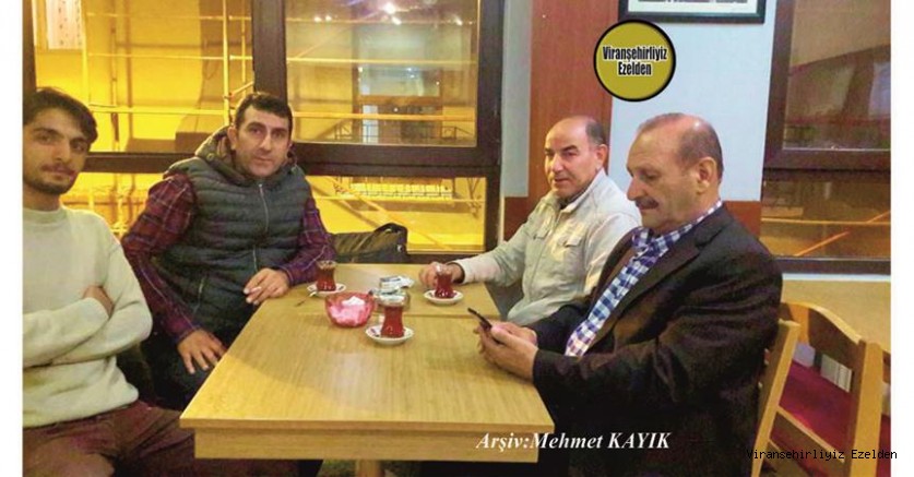 Hemşehrimiz Viranşehir’de Yıllarca Öğretmenlik yapmış, Emekli Öğretmen Fahri Kaya ,Şeyhmus Şeren, Mehmet Mamaş ve Fırat Siler