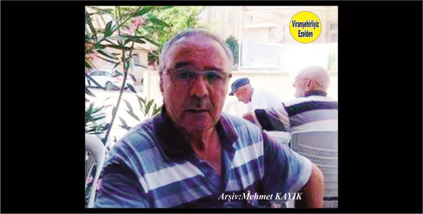 Hemşehrimiz Viranşehir’de Yıllarca Öğretmenlik yapmış, Sevilen İnsan Emekli Öğretmen İsmet Tektaş