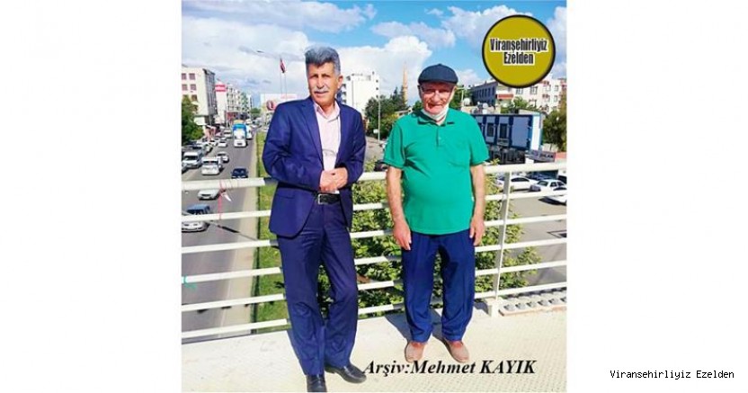 Hemşehrimiz Viranşehir’de Yıllarca Öğretmenlik yapmış, Sevilen İnsan Mahmut Gönüllü(Hacı Hoca) ve Mehmet Tatar