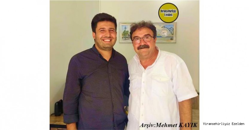 Hemşehrimiz Viranşehir’de Yıllarca Okul Müdürlüğü Görevini Başarı ile yapmış, Sevilen Öğretmenlerimizden, Murat Yetkin ve Öğrencisi Hikmet Salvan