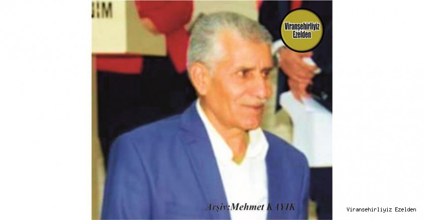 Hemşehrimiz Viranşehir’de Yıllarca Okul Müdürlüğü yapmış, Sevilen İnsan Merhum İsa Sabah