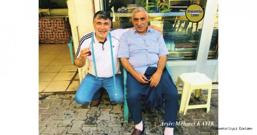 Hemşehrimiz Viranşehir’de Yıllarca Usta Terzi olarak Esnaflık yapmış, İyi İnsan Halil Dişçi ve Arkadaşı Mehmet Ataş