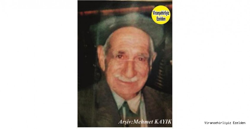 Hemşehrimiz Viranşehir’de Yıllarca Yemek Sektöründe Esnaflık yapmış, Sevilen Değerli İnsan Merhum Mehmet Badem(Muhammede Kulli)
