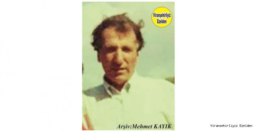 Hemşehrimiz Viranşehir Devlet Hastanesinde Yıllarca Görev yapmış, Sevilen İnsan Merhum Mustafa Lüzum